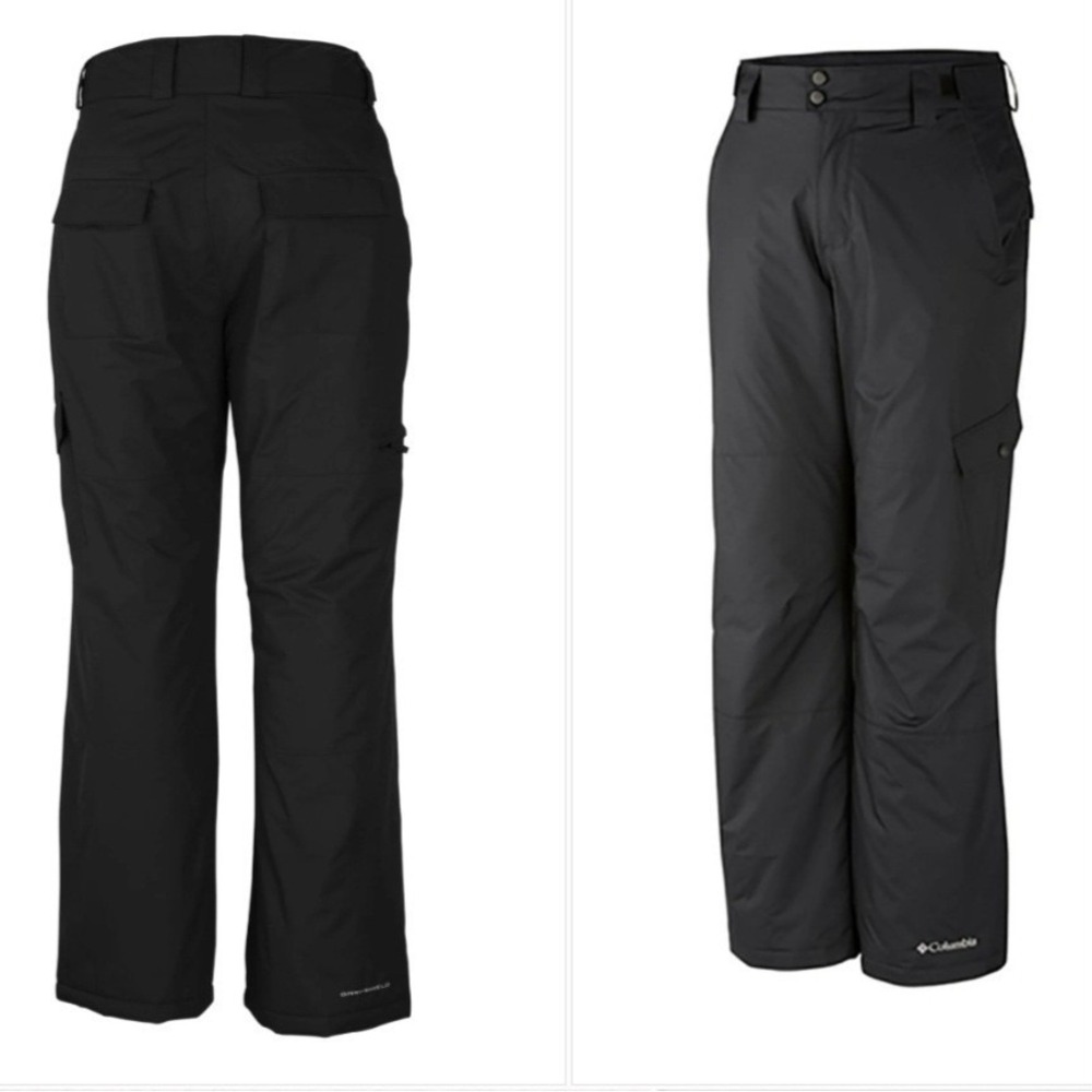 Columbia Omni-Shield Waterproof Ski Snowboard Snow Black Pants Size M Women's